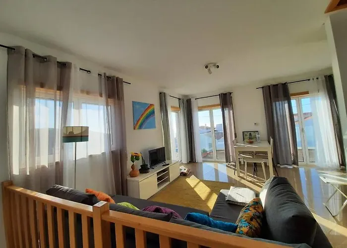 Sunflower Sea View With Magnificent Terrace In Serra Da Pescaria, - Portugal 度假居 纳扎雷